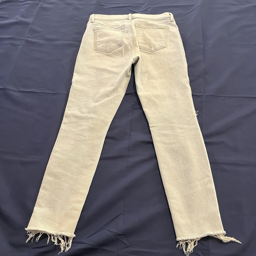 Loft Made and Loved Women's High Waist Skinny Ankle Light Wash‎ 27/4 Distressed - Picture 5 of 5